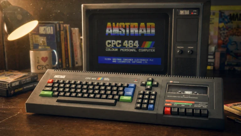 Amstrad CPC 464: cały komputer w jednym pudełku